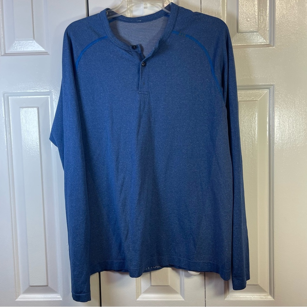 Lululemon Men's Metal Vent Breathe Long Sleeve-Size Medium‎ P18